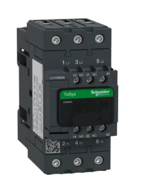 

LC1-D65AQ7C LC1D65AQ7C LC1D65AQ7 TeSys D-контактор 3P(3 Нет)-AC-3-65-380 В переменного тока 50/60 Гц катушки