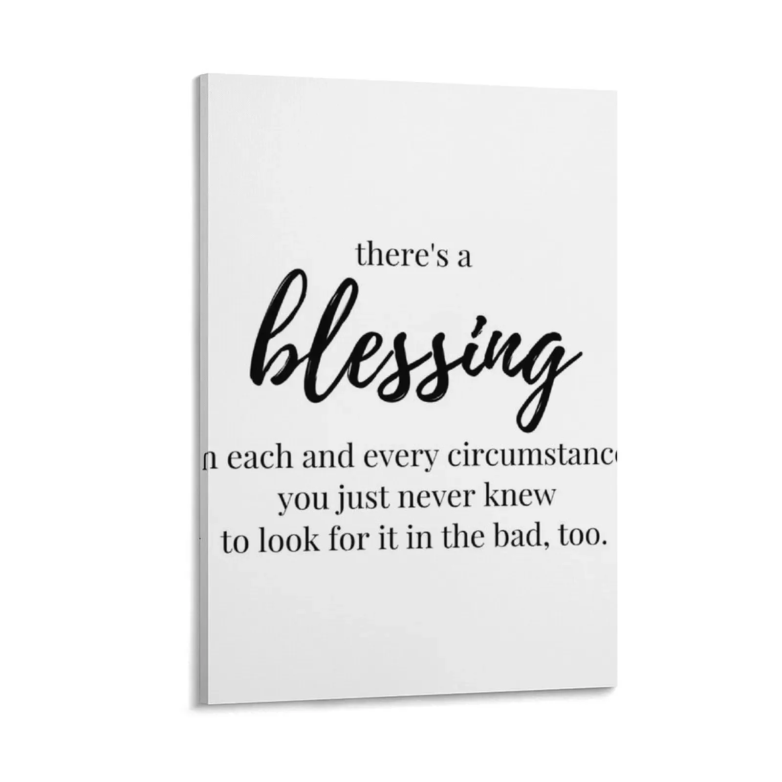 

there's a blessing Canvas Painting Decoration paintings wall decor