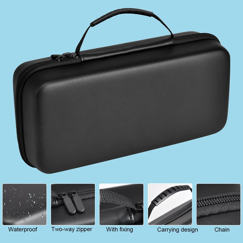 Hard Carrying Case Shockproof Portable Storage Bag Anti-Drop Protective Case with Mesh Pocket for Lenovo Legion Go Game Console