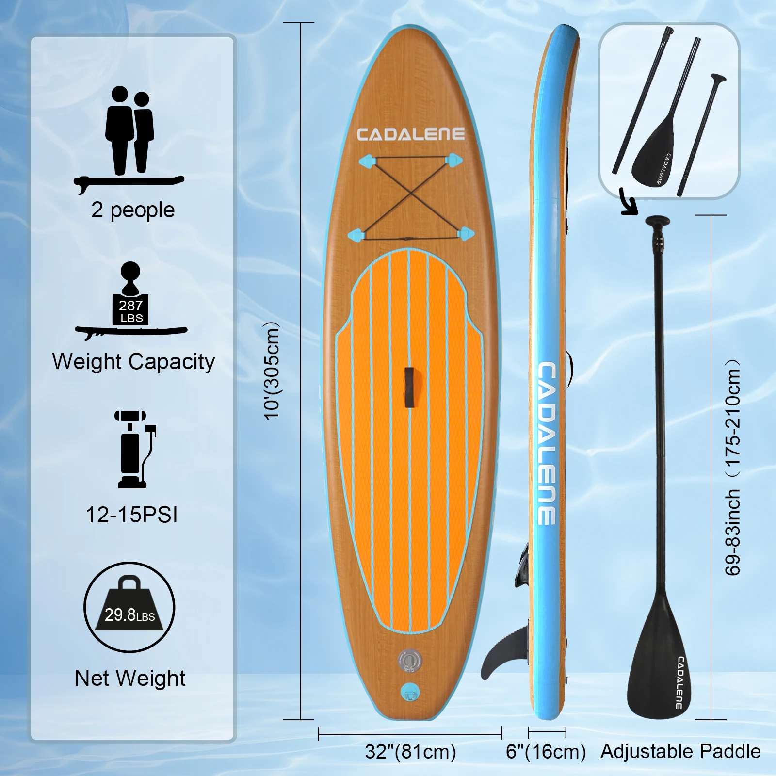 Durable Inflatable Paddle Board 4