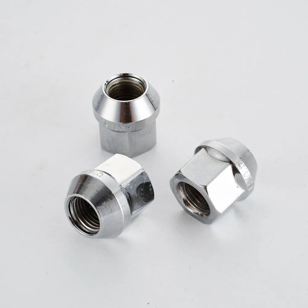 Open End Wheel Nuts 19mm Height 21mm 1/2-20 9/16-18 Lug Nuts 12x1.25 m12x1.5 m14x1.5 Auto Fasteners Auto Accessories Car Accessories
