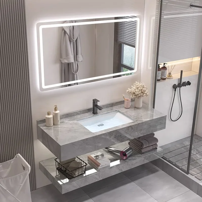 Marble Gary Bathroom Sink Vanities