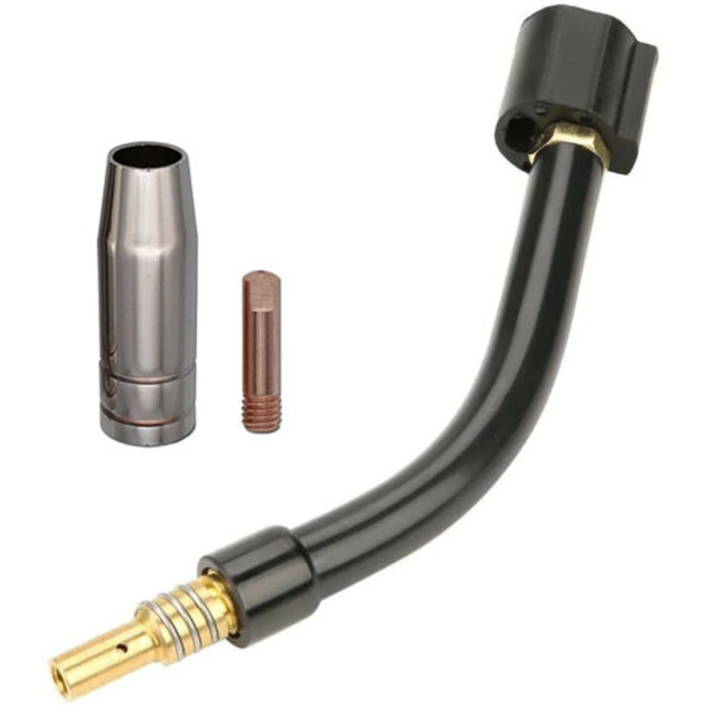 

4PCS Swan Neck Kit Fits Swan Neck Nozzles Contact Tips MIG Welder Torch Fits Vulcan OmniPro 220 Welding Soldering Equipment