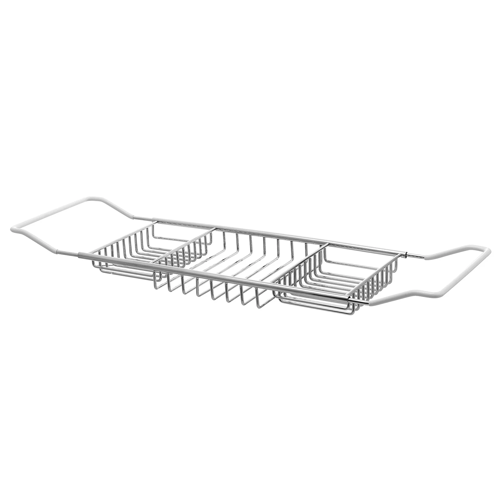 Portable Stainless Bathtub Rack Adjustable Holder Tray For Book Magazine Bathroom Trays Stand Home Garden Storage ganization