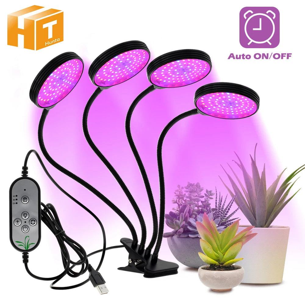 Full Spectrum DC5V USB LED Grow Light Three Lighting Modes 78Pcs Dimmable 5  Levels For Seedlings Greenhouse Grow Tent - AliExpress