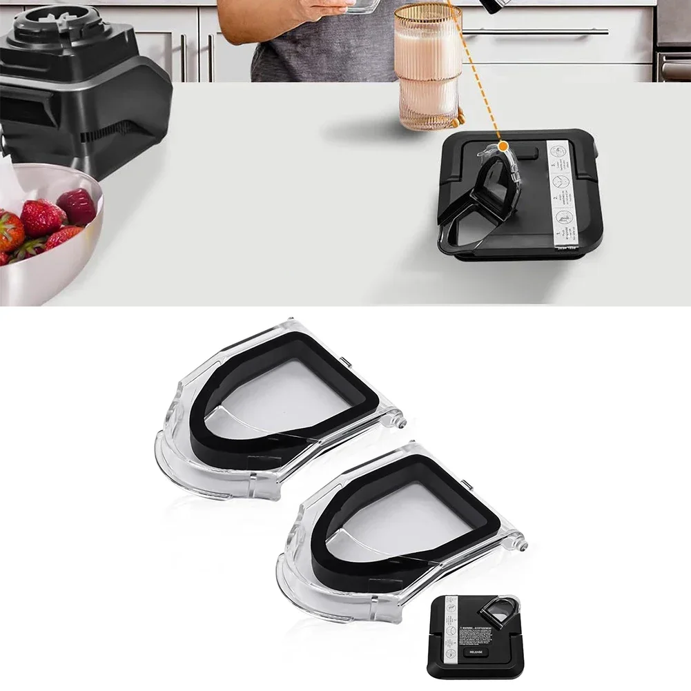 2Pcs Pour Spout Cover for 72oz Pitcher Compatible with BL610 BN751 BN801 BN750 Models for Smoothies and Sauces