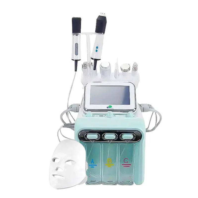 9-in-1 Korea Aqua Facial Dermabrasion H2O2 Water Oxygen Jet Peel Hydro Beauty Beauty Skin Cleansing Hydrofacial Machine