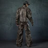 LUZHEN 2025 New High Quality Street Locomotive Leather Jacket Men's Fashion Original Loose Straight Casual Pants Niche LZ8472 2