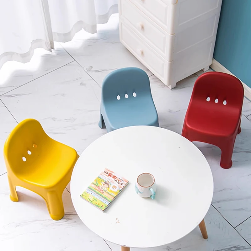 Children's Folding Chair Designer Child Room Furniture Wooden Chairs Car Kindergarten Baby Small School Plastic Safety Seats