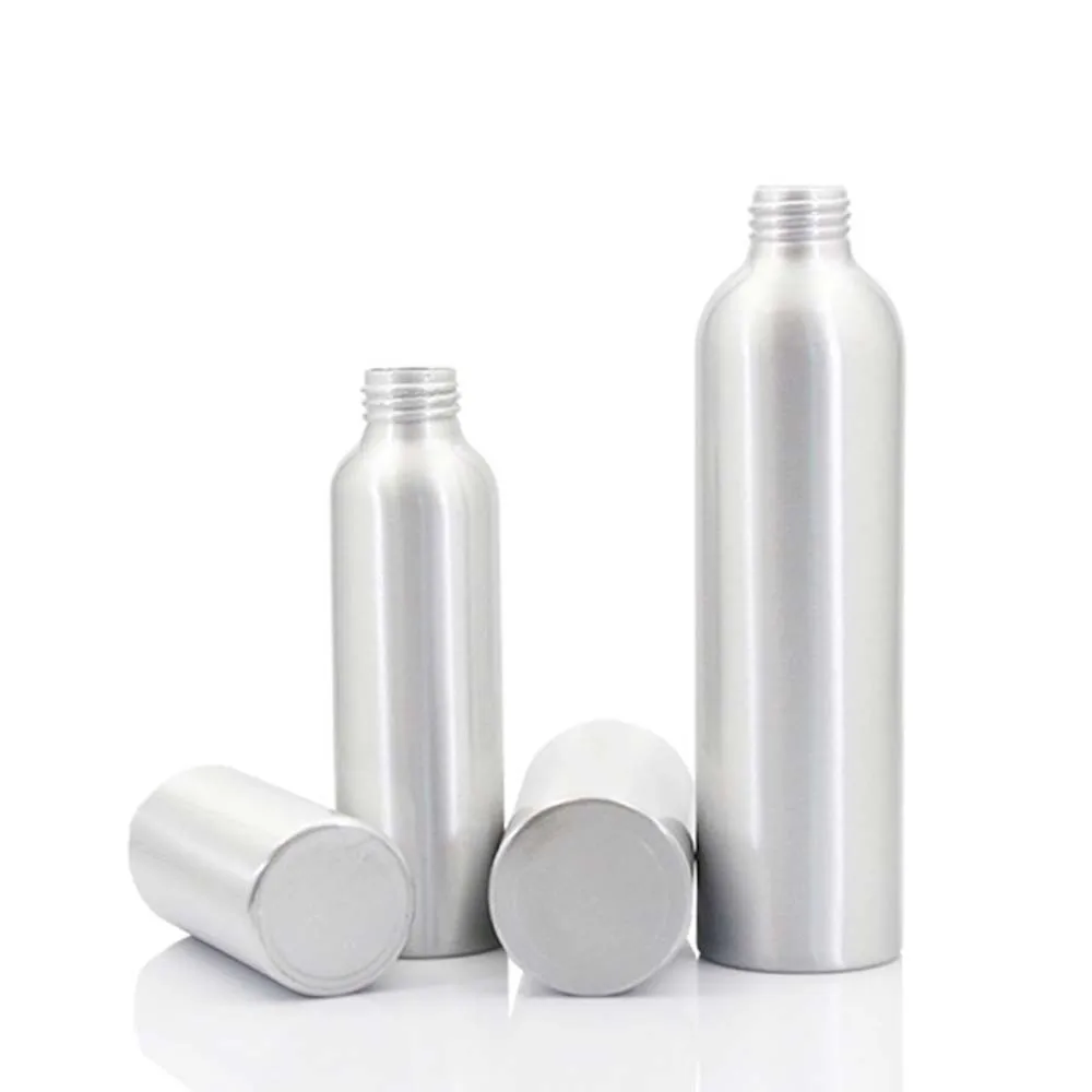 Portable Empty Makeup Shampoo Hairdresser Aluminum Bottle Hand Pump Lotion Bottle Pressing bottle Refillable Bottles Gel Bottle