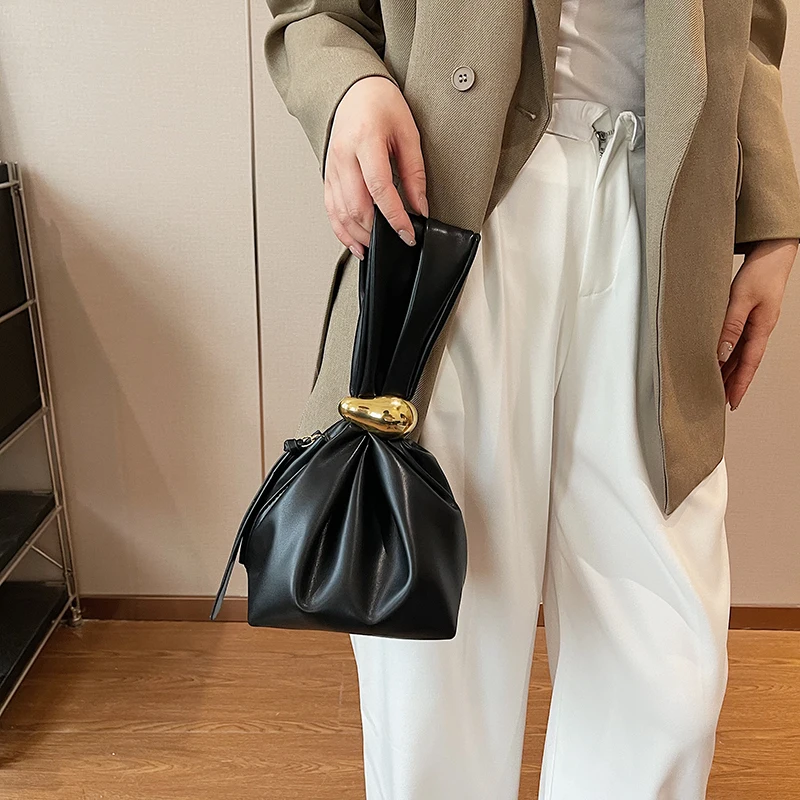 MOODS Elegant Evening Bags For Women 2024 Luxury Designer Purses And Handbags Soft PU Leather Wedding Dinner Party Clutch Purse - 4