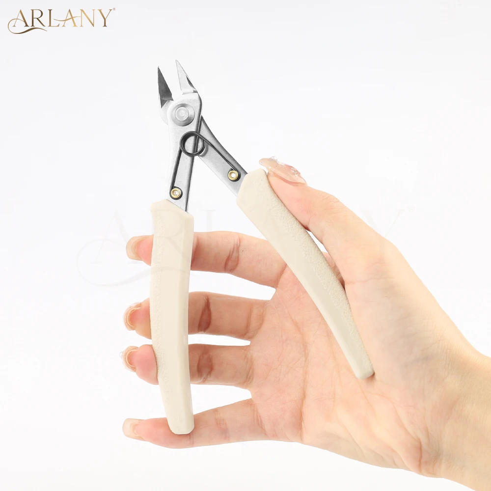 ARLANY Diagonal Pliers Keratin Bond Cutting Pliers Hair Extension Tool Repair Cable Cutter Multi-purpose Wig
