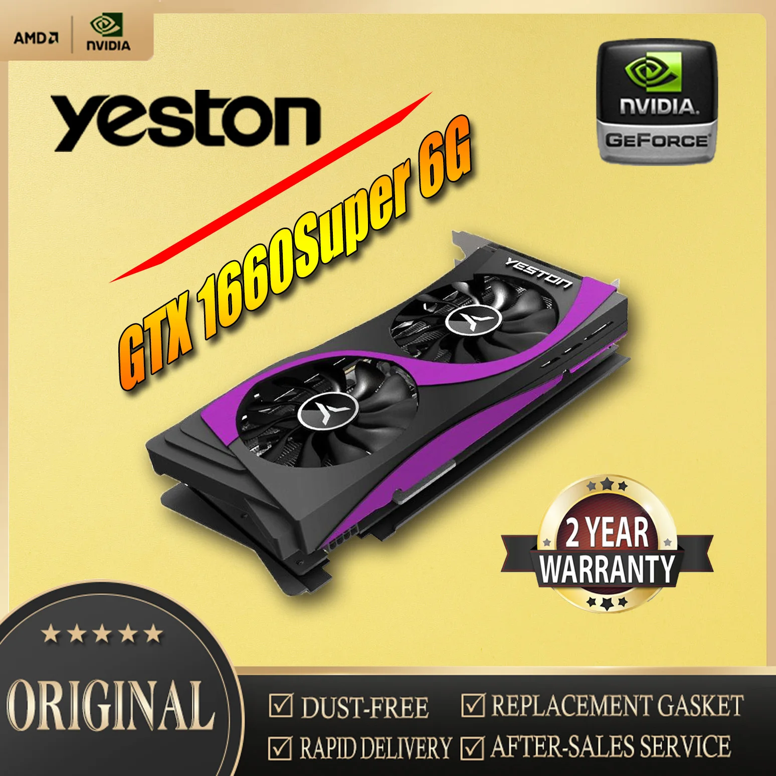 YESTONGTX1660Super6GbgamingGraphicscardnvidiaVideogtx1660Sgraphicscardgpu.jpg