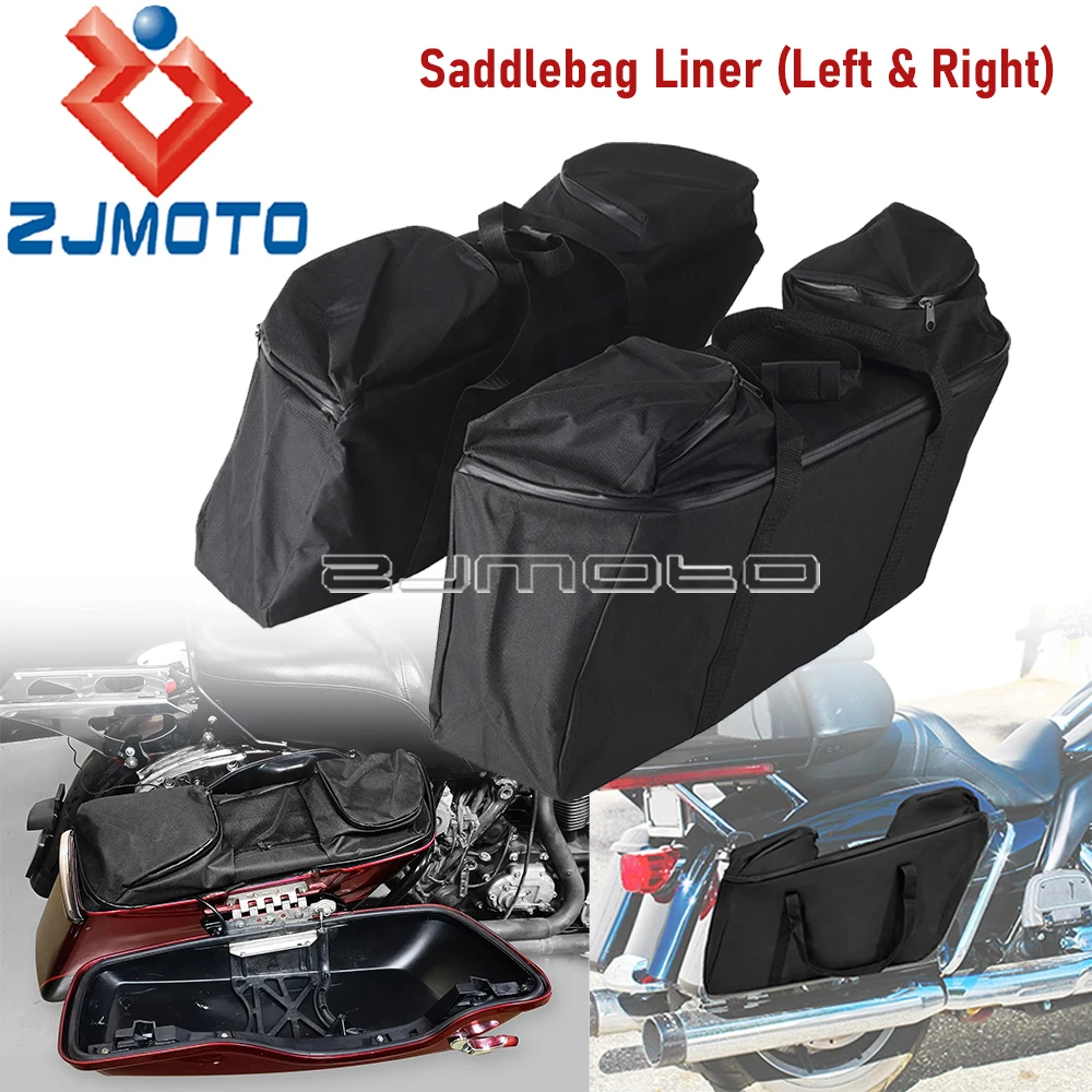 

Прочные сиденья для мотоцикла, внутренняя подкладка для чемодана, сумки для Harley Touring Road King Street Electra Glide 1993-2023