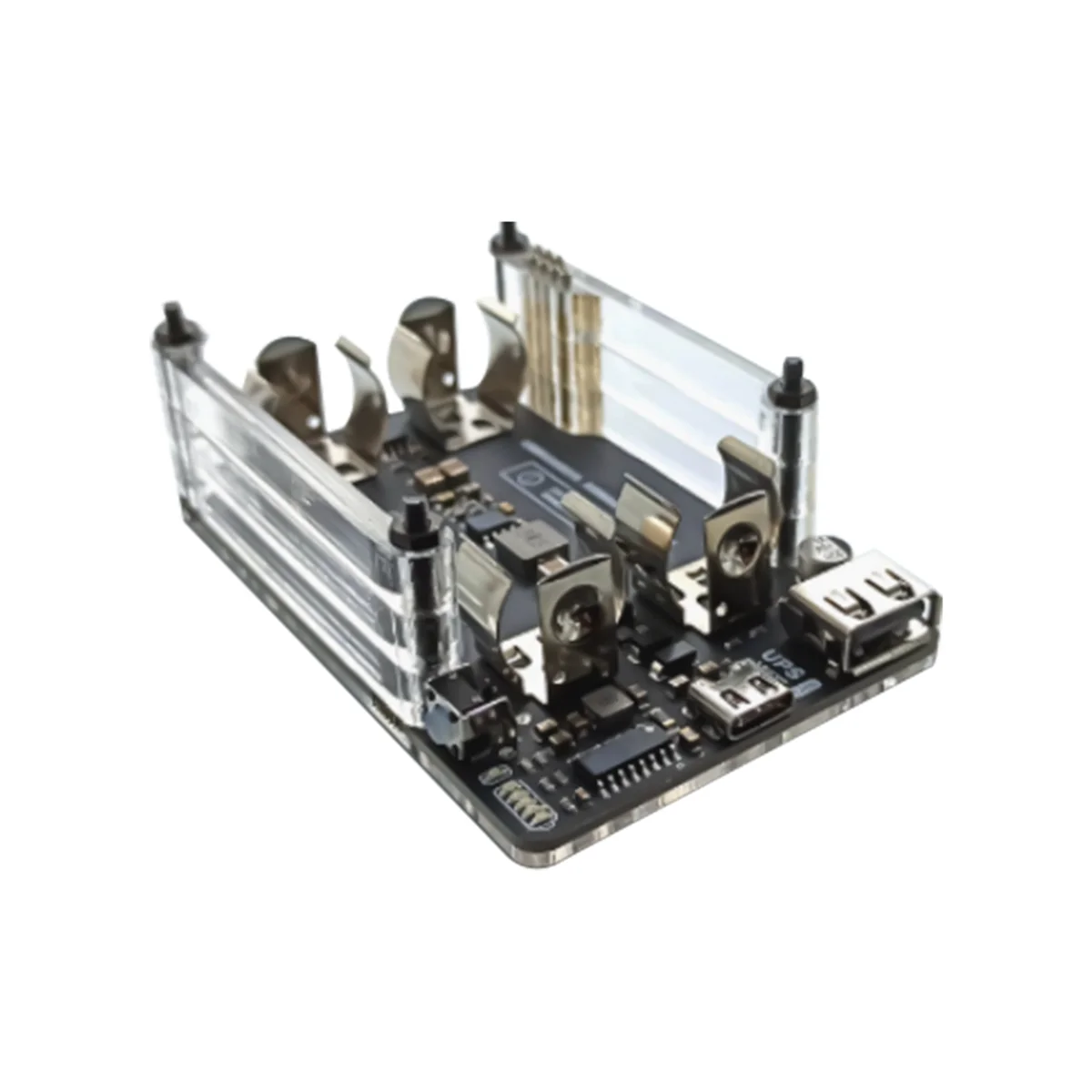 Nuovo Ups 18650 Lite Ups Power Hat Board Con Rilevamento Dell'Elettricità Della Batteria Per Raspberry Pi 4B 3B + 3B