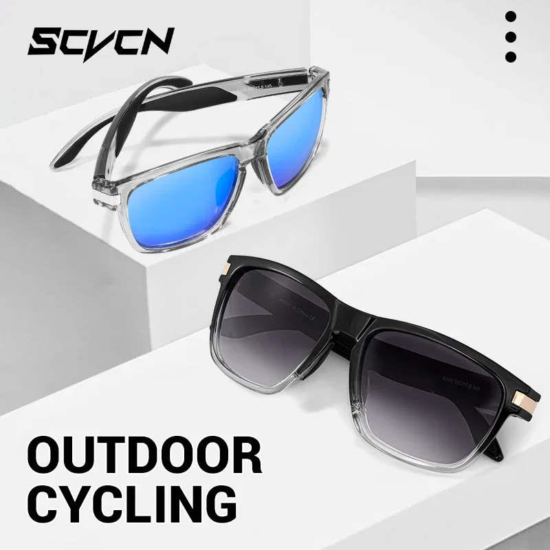 SCVCN Polarized Hiking Eyewear Cycling Glasses Bike Sunglasses for Man MTB Goggles Women Camping Sports UV400 Riding Bicycle