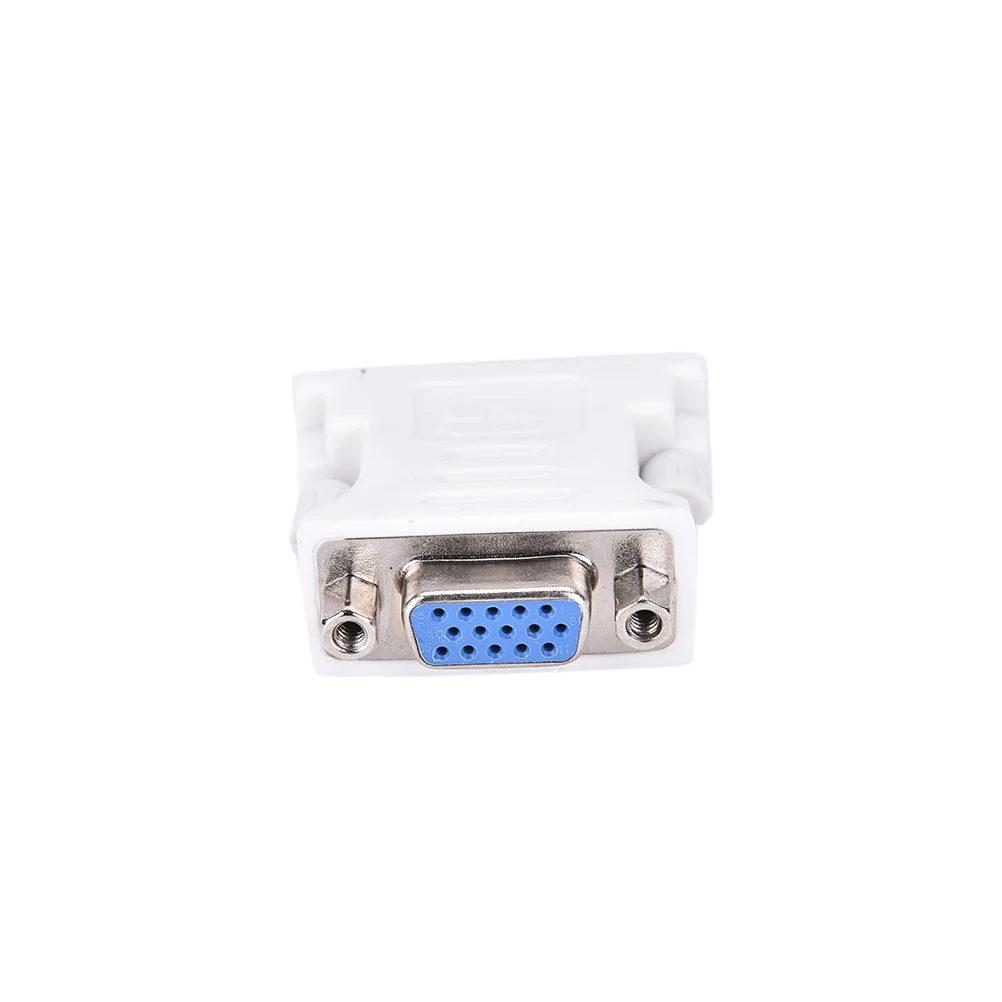 HDMI To VGA Adapter Cable VGA Cable Adapter 1pc 15 Pin VGA Female To 24 + 1 Pin DVI-D Male For PC Laptop