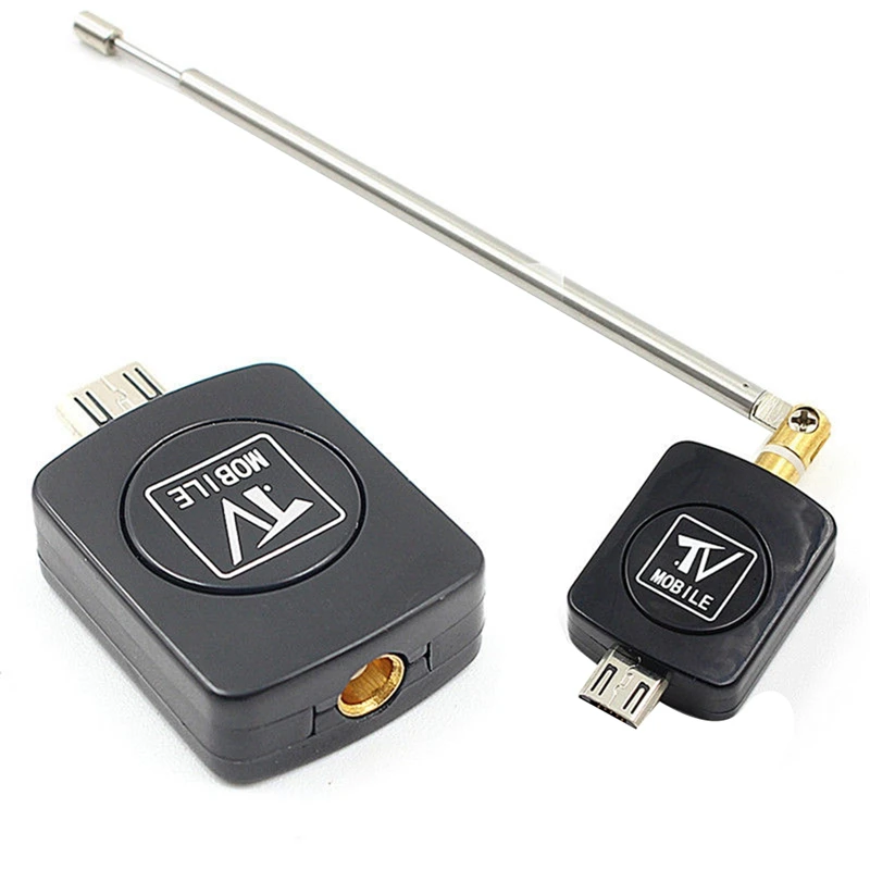 미니 USB DVB-T 튜너 TV 리시버 동글, 안테나 DVB T HD 디지털 모바일 TV HDTV 위성 리시버, 안드로이드 휴대폰용