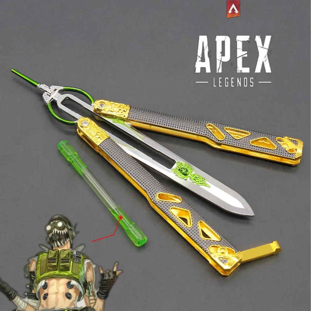 Apex ATIONS End Heirloom-Mini couteau papillon, épées d'injecteur Stim  liquide, jeu Katana, porte-clés, arme, jouet pour enfants, Octane Heirloom  - AliExpress