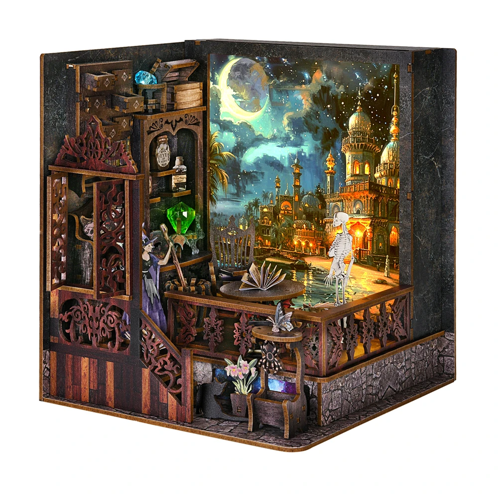 Book nook: diorama in je boekenkast | Nederland Book nook: diorama in je boekenkast | Nederland