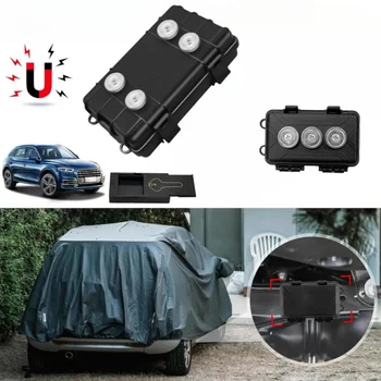 2025 Upgraded Version Magnetic Hidden Multi-function Car Bottom Key Box Waterproof and Rust-proof Safe To Store GPS Locator 1