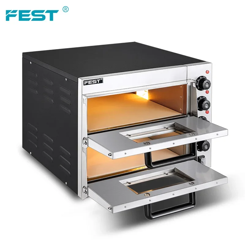 FEST commercial electric 40l two deck cake baking oven bongard oven restaurant microwave