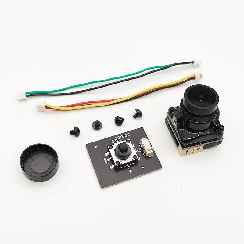 S600b05b5e6ae4dc2baa8628689dd74daY NEW Cmos 1/1.8 1800TVL Mini FPV Camera 2.1mm Lens Power 5V-40V PAL/NTSC With OSD Internal Adjustable For RC FPV Racing Drone