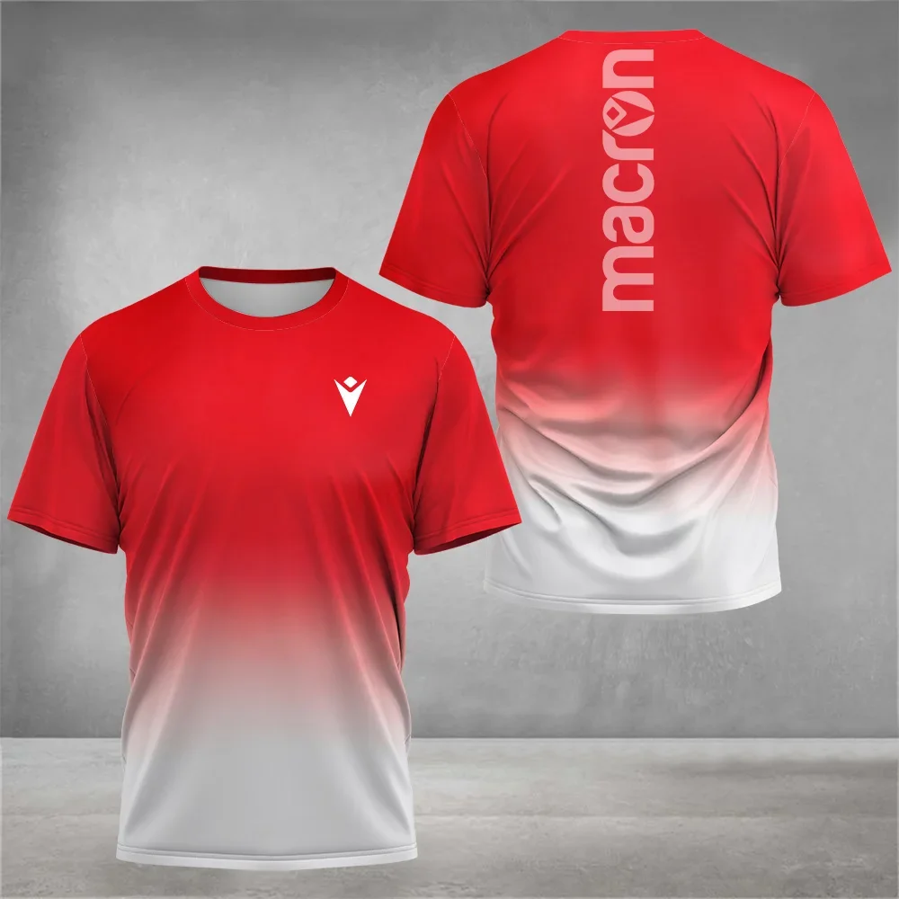 Summer Quick-Drying Men's Tennis T-Shirt Breathable Sports T Shirts Fashion Badminton Short Sleeve Clothing