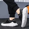 Men's Shoe Fly Woven Lightweight Comfortable Men's Safety Shoes Casual Breathable Sneakers Fashionable Lace Up Running Shoes 6