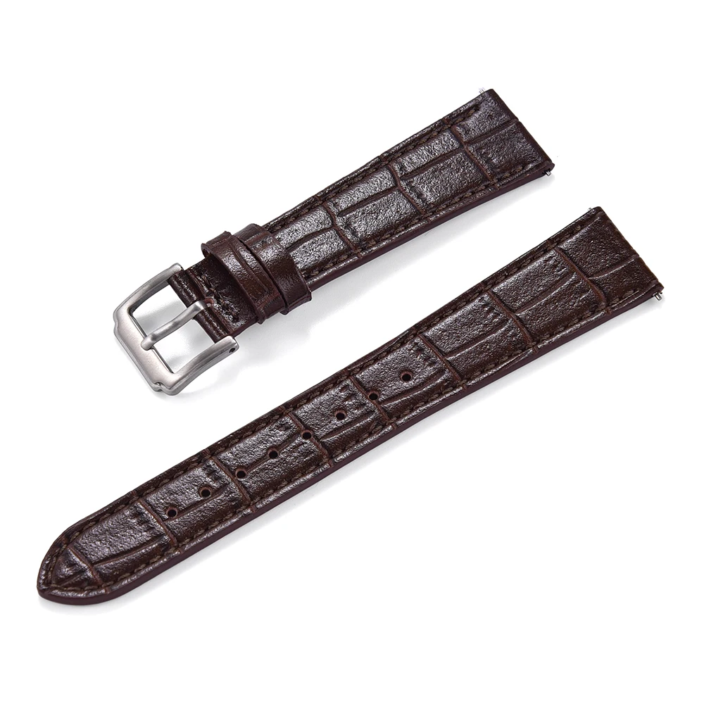 Premium Vintage Leather Watch Strap with Quick Release