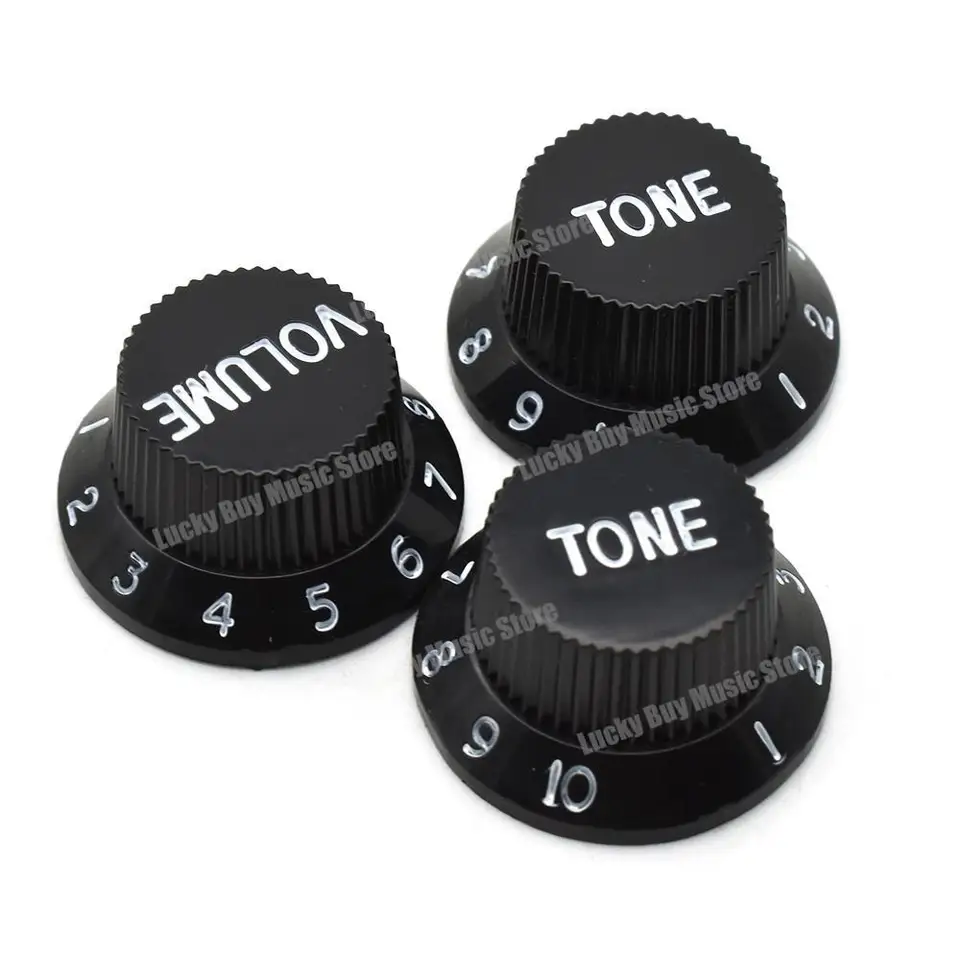 Set Manopole Controllo Chitarra: 12 Pz Per Regolazione Volume