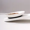 Ceramic Pet Bowl With Silicone Pad for Home Use Fish Bones Cat Claws Food Basin Non Slip Cat Dish Cat Food Tray Pet Feeder 2