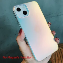 Aurora Gradient Laser Hard PC Magnetic Magsafe Phone Case - iPhone 17 Air (DanKe)