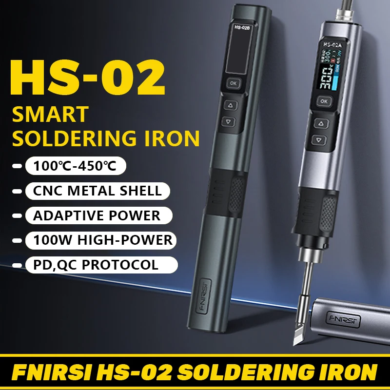 HS-02 Mobiel soldeerstation, opbergdoos met 100 W PD/QC snel opladen HS-02 Mobiel soldeerstation, opbergdoos met 100 W PD/QC snel opladen