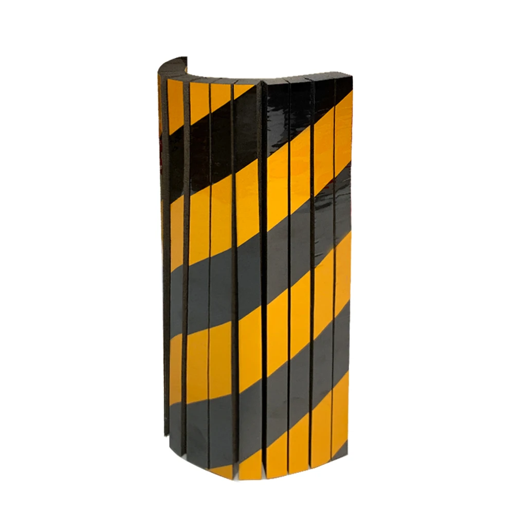 Car Foam Warning Signs Bumper Cylinder Garage Wall Protector Foam Edge Corner Cars Anti-collision Sticker Protecting Wall Corner