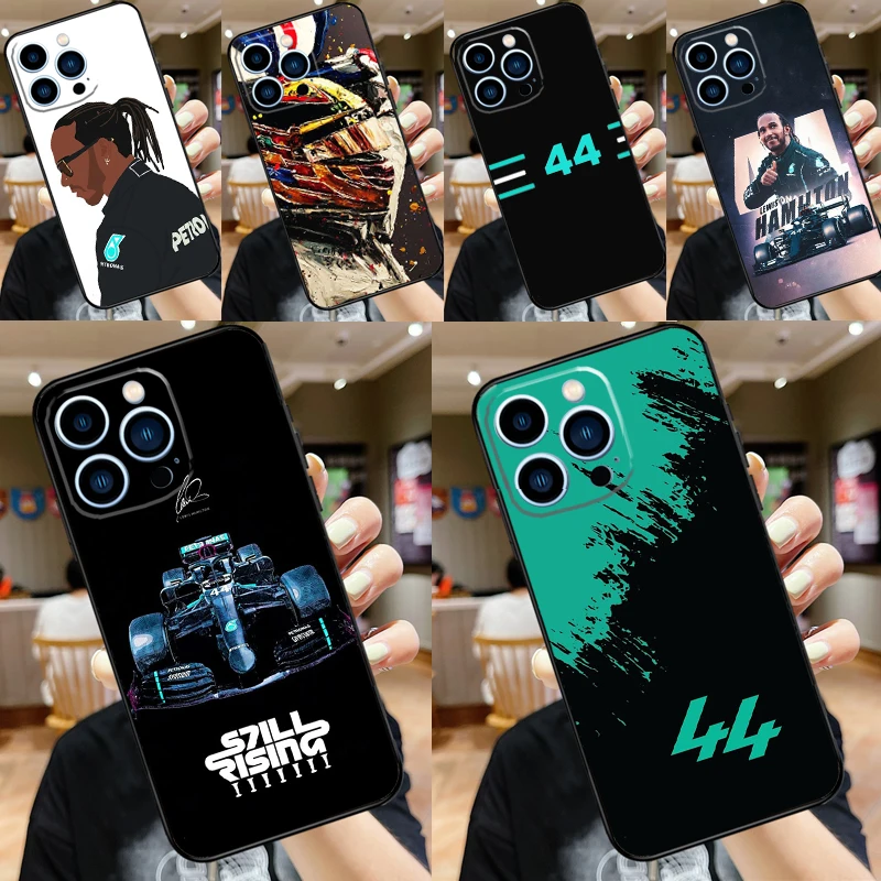 Custodia Per Telefono F1 Lewis Hamilton 44 Per Iphone 15 13 12 11 14 Pro Max Mini X Xr Xs Max Se 2020 2022 7 8 15 Plus Cover