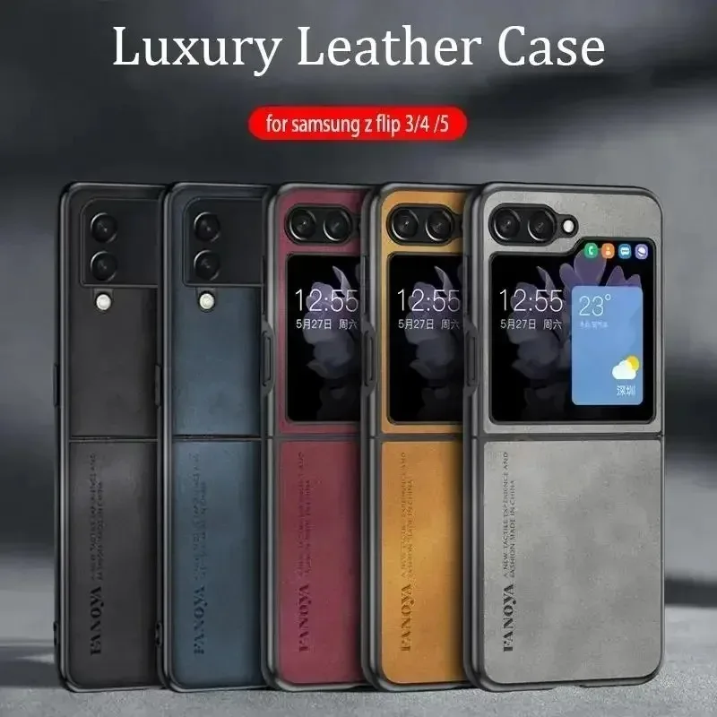 Luxury Vintage Sheepskin Leather Anti-Scratch Retro Shockproof Phone Case