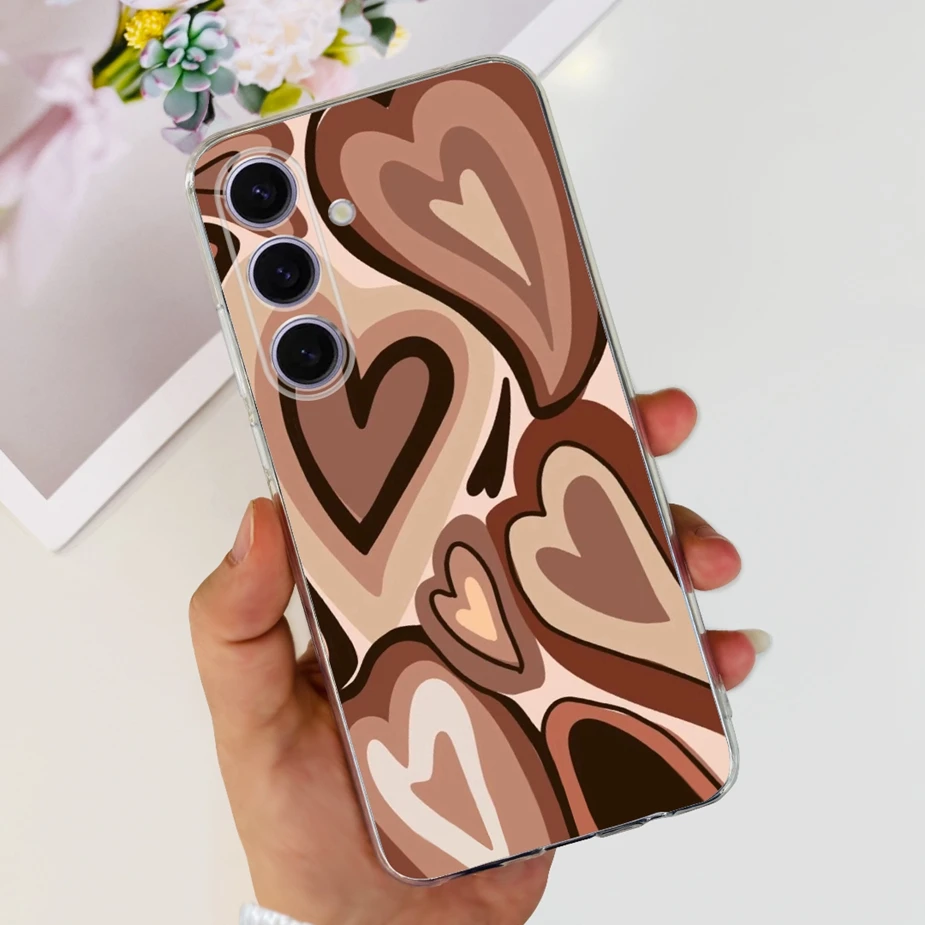 Stylish 2024 Painted Soft Silicone Phone Case