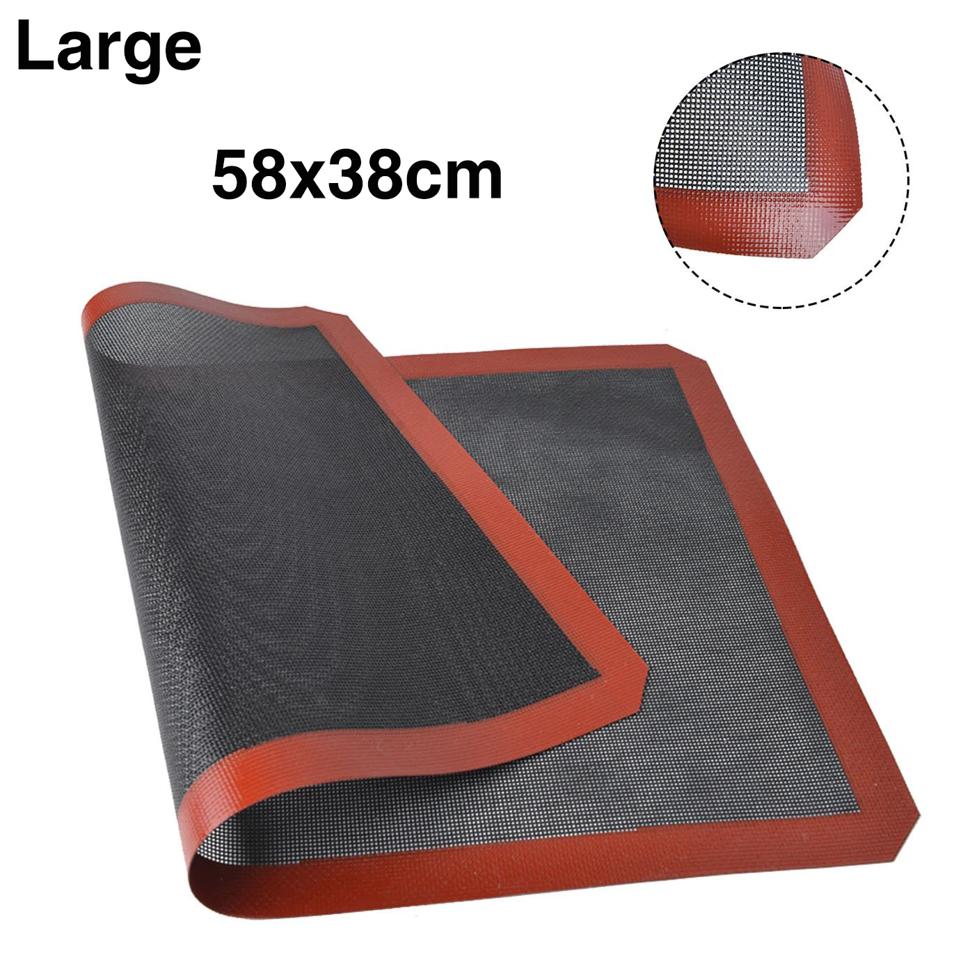 Tappetino In Silicone Per Pasticceria 385x585mm - Antiaderente Per Éclair, Macaron, Biscotti - 3