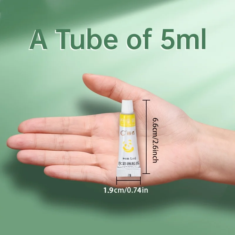 24-Color Watercolor Paint Set 6