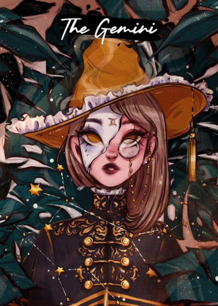 Ethereal Zodiac Witch 5D DIY Diamond Painting Embroidery Art Mosaic Decor Gift