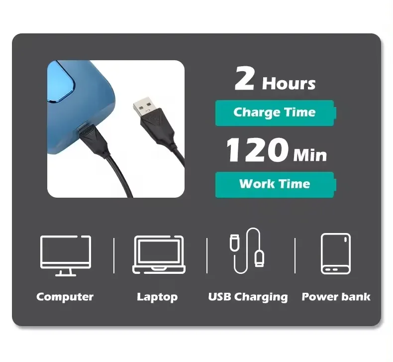 VGR Professionaalne kodumajapidamises töötav, taaslaetav USB-taaslaetav korpus, veekindel elektriline täistrimmer V-362_voghion.com