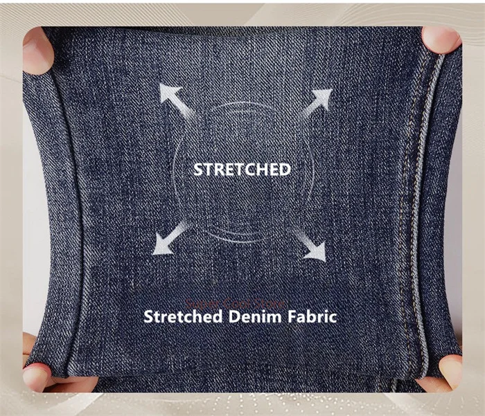 7XL Flared Jeans Bootcut Women 6XL High Elastic Waist Pants Stretched Elegant Plus Size Spring Autumn Female Lady Denim Trousers