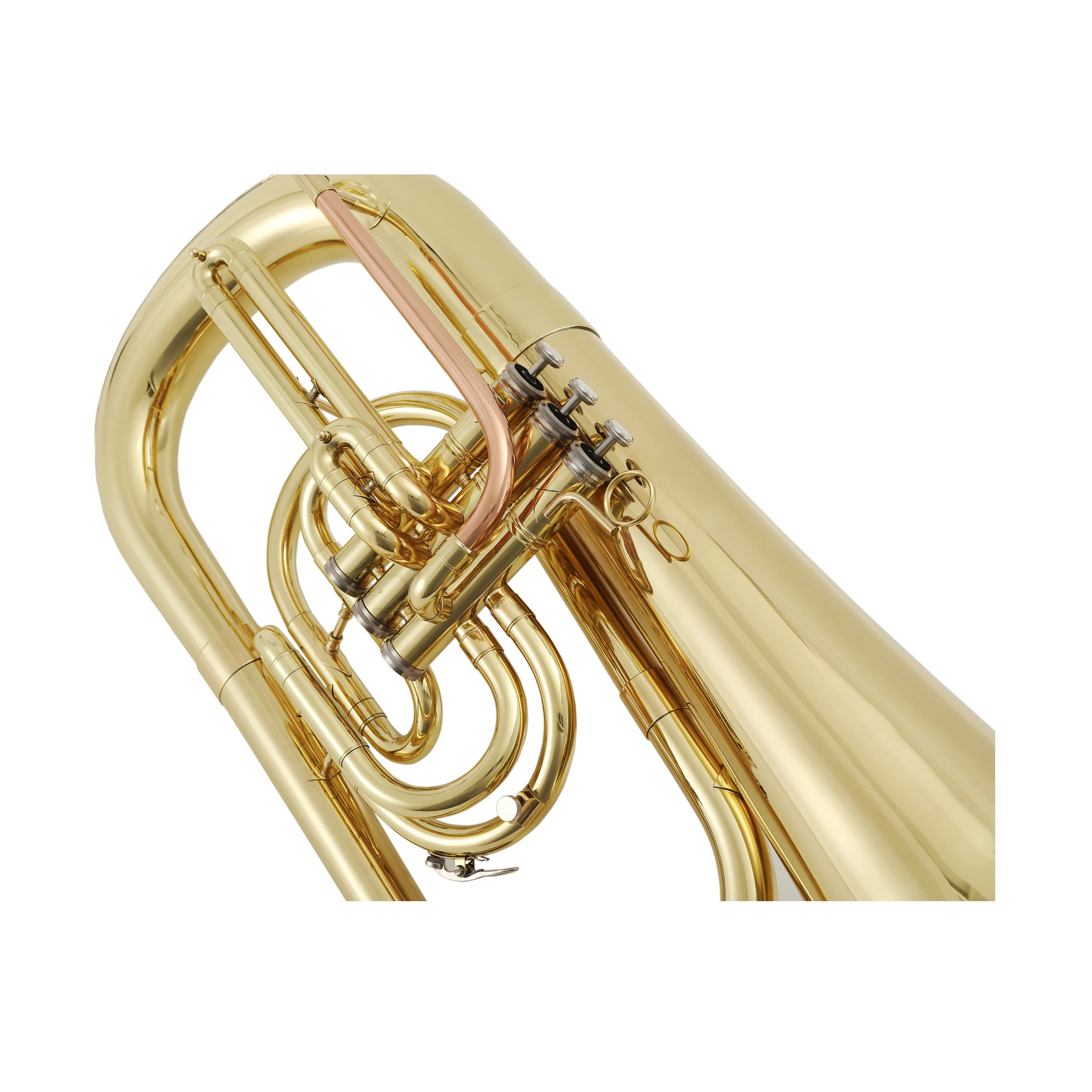 SEASOUND Cheap High Quality Gold Marching Instrument 3 Pistons Euphonium JYMEP7321