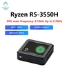 GenMachine Mini PC AMD Ryzen 5 3550H CPU Windows 10/11 Ren3000 3550H DDR4 8GB 256GB 16GB 512GB WIFI5 AMD NUC pc gamer computer 1