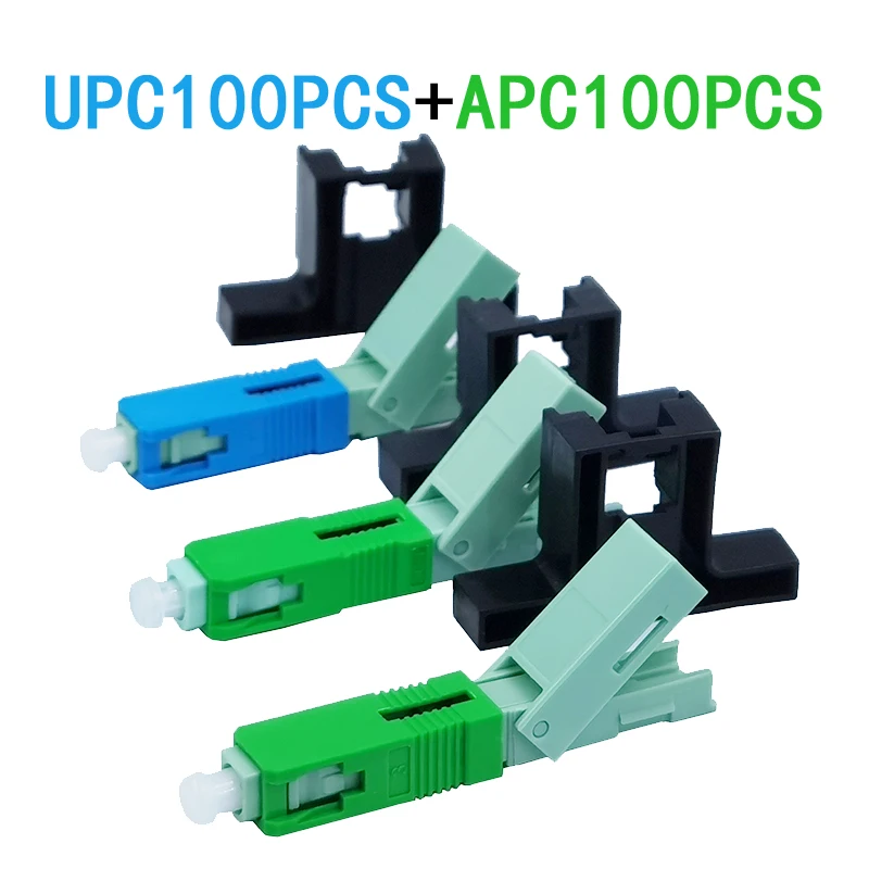 FTTH SC UPC Optical fibe quick connector SC FTTH Fiber Optic Fast Connector Embe