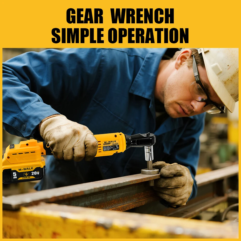 DCF522 Right Angle Ratchet Wrench 1/2-inch Brushless Cordless - Image 3