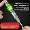 AC 24-250V 3.5mm Dual Head Slot Voltage Tester Screwdriver Contact Voltage Tester Pen High Brightness Circuit Tester Screwdriver 4