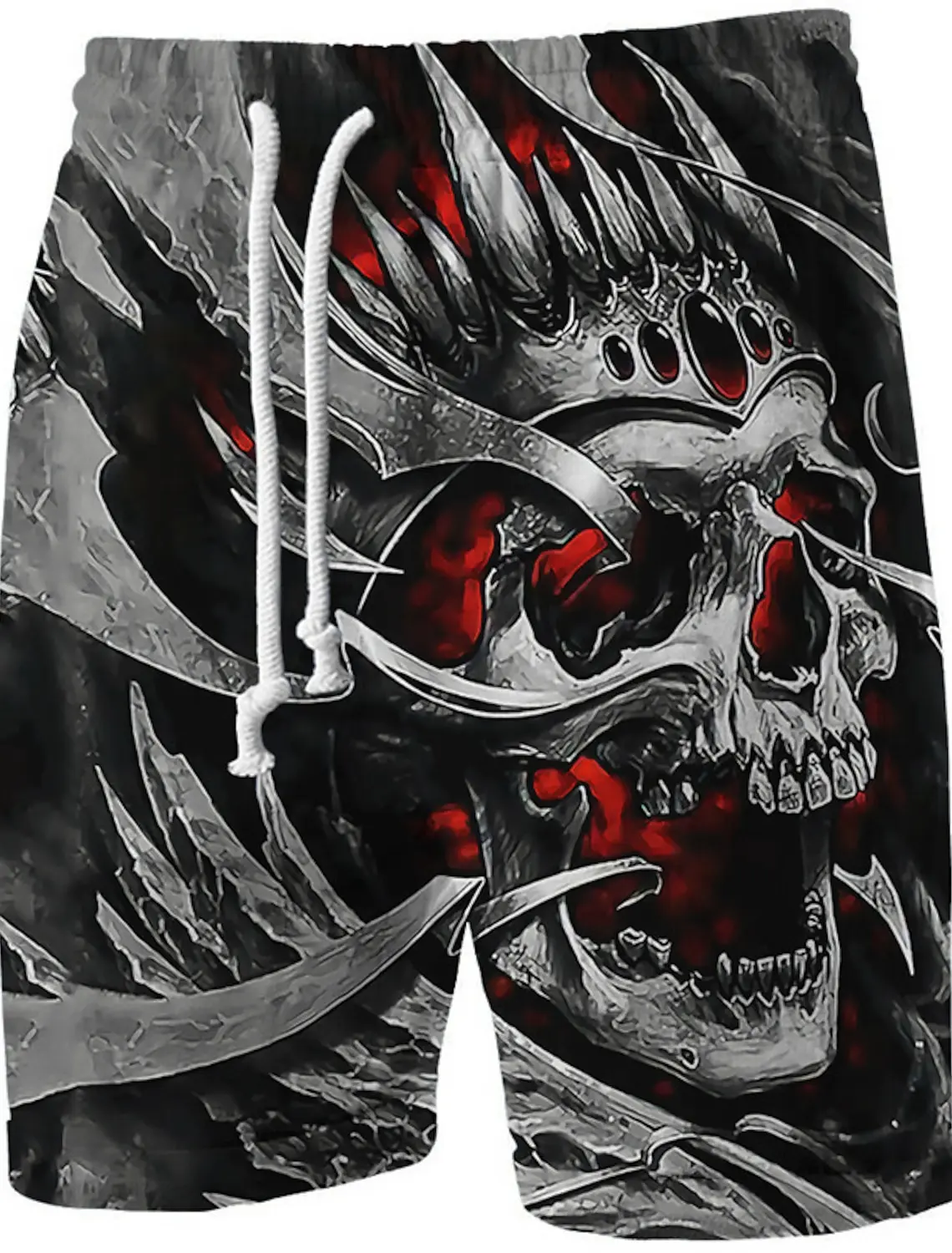 3D Print Graphic Skull Men's Board Shorts Swim Shorts Swim Trunks Summer Beach Shorts Comfort Breathable Shorts For Boys 2