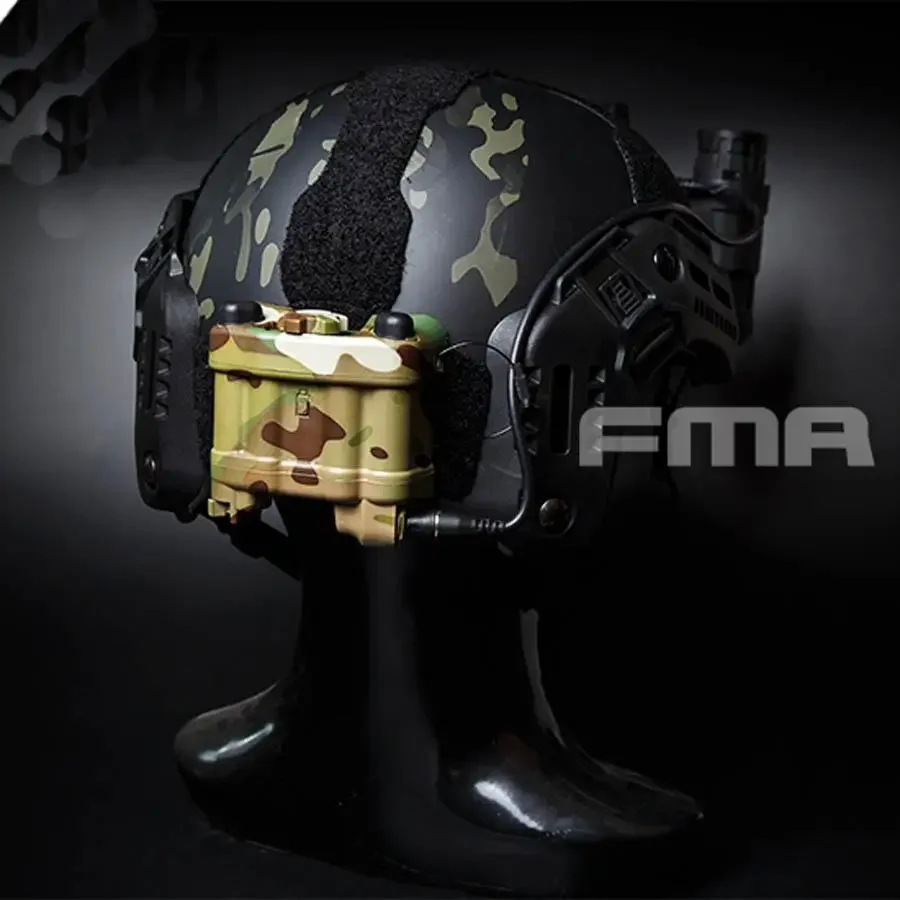 Fma Tactical Paintball Nvg An/Pvs-31 Casco Battery Box Modello Fittizio Custodia Senza Funzione